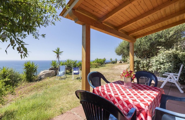 Ferienhaus "la casa del guardiano della torre 2" mit Meerblick
