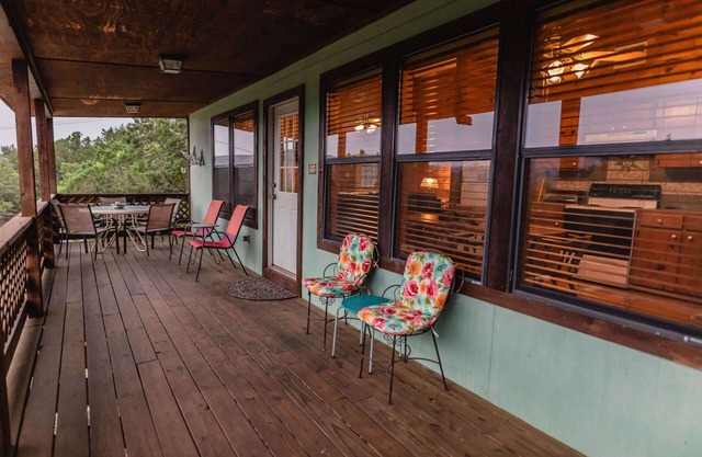 Vacation Home located in Canyon Oaks Subdivision in Concan.