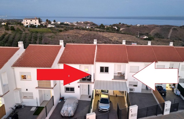 Ferienhaus Niza Beach m. Meerblick, 25 km v. Malaga, frei 8.7.-16.7. frei 850€