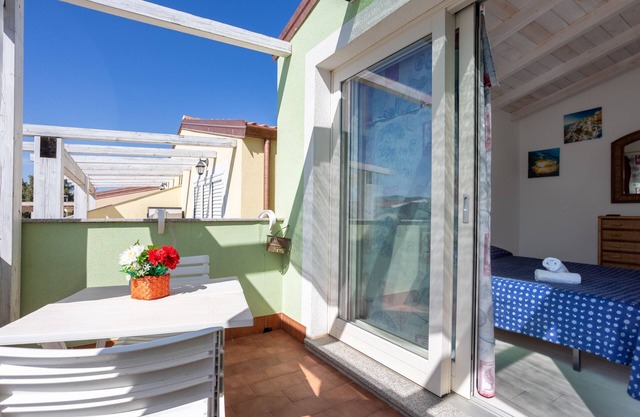 Vacation Home "Villa Asia" with Balcony, Private Terrace & A/C