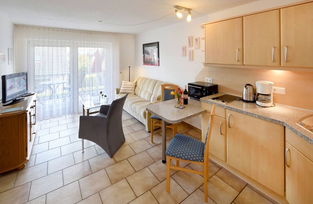 Feriendomizil mit großem Balkon