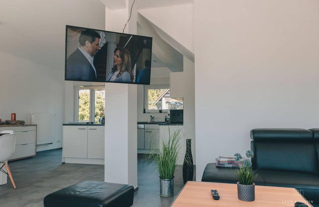 Ferienhaus mit Terrasse, 100qm, 2 Schlafzimmer, max. 6 Personen