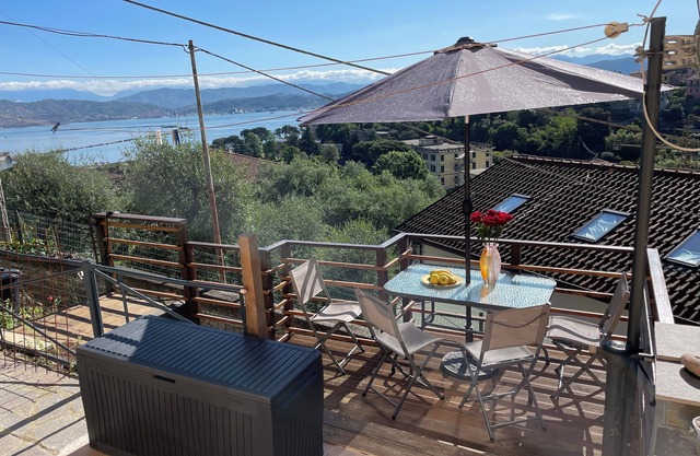 Vacation House With Sea View in the Cinque Terre 200 m from the sea. Alba Marina