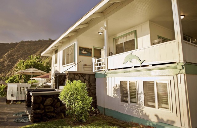 ¡Hale Lawai'a en la bahía de Kealakekua!