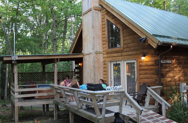 Valley View 2BR Kabine mit Whirlpool