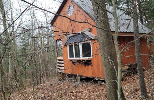 Vana Kuti-cabin in the woods