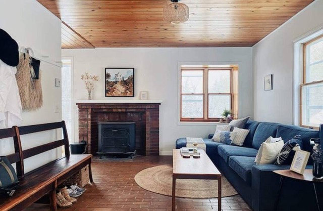 Vermont Birch House: North Hero Island Retreat