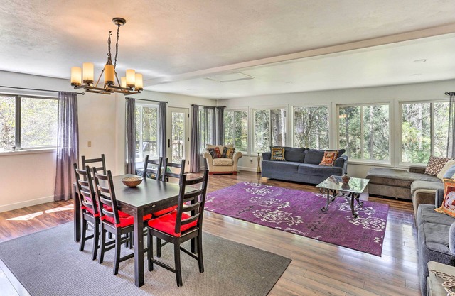 Vibrant Weaverville Escape w/ Deck & Creek!
