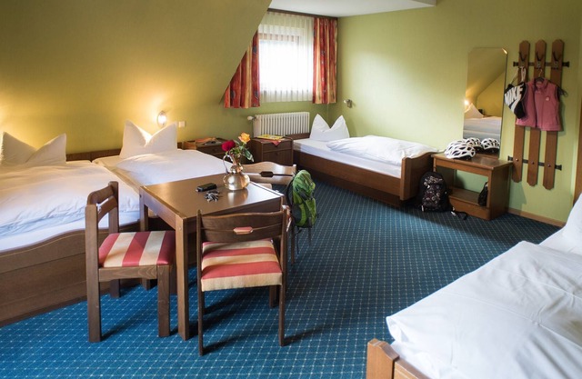 Vierbettzimmer im Gästehaus