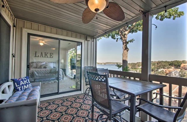 View, Pool and Lake Access Osage Beach Condo!
