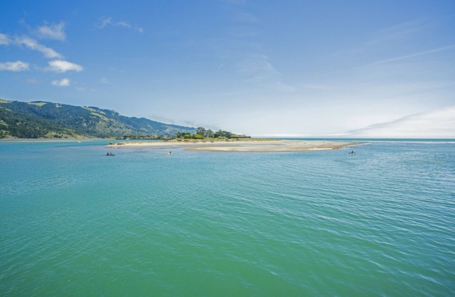 Views for miles of the Ocean and Bolinas Lagoon
