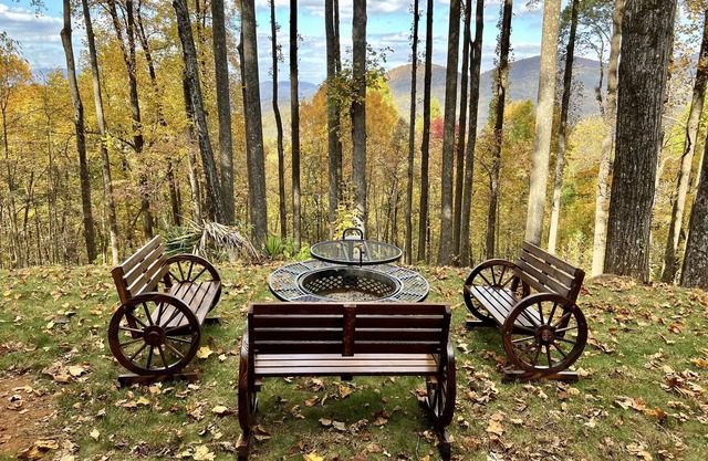 Views - Updated Cabin on Walnut Mountain- Pet Friendly