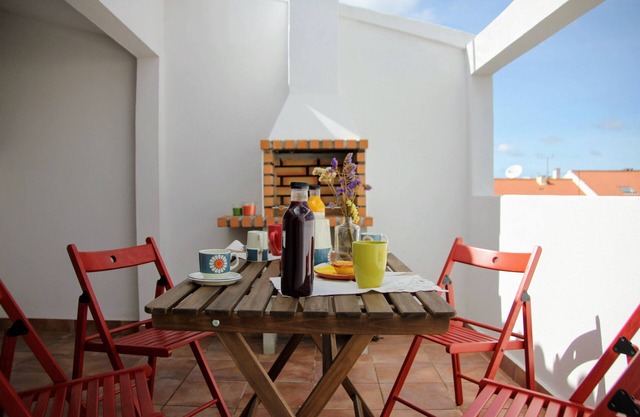 Vila Mafra - Grillterrasse im Zentrum von Mafra