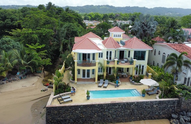Villa 2 at Casa Aguas Azules - 2-Bedroom Beachfront Villa with Pool