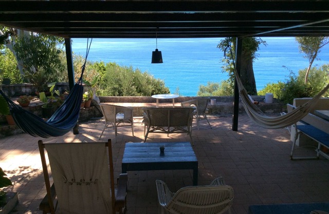 Villa Agave in Pisciotta-Palinuro mit Panoramablick und Zugang zum Strand