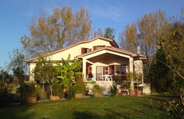 Villa Alberto, ruhige Landschaft zwischen Rom und Neapel, atemberaubende Aussicht auf die Berge
