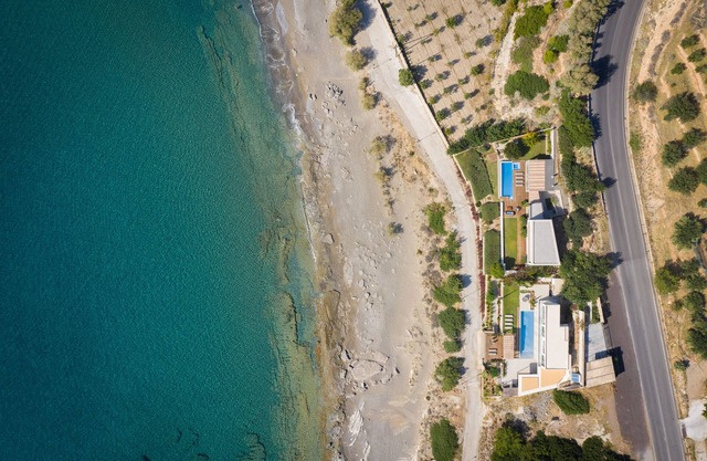 Villa Ammos, 4 Schlafzimmer 4 Badezimmer Pool BBQ Essbereich und Innenleben