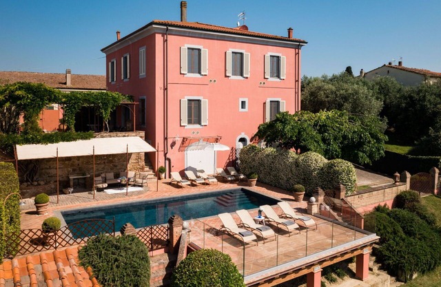 Villa Angelica - Luxus Ferienvilla mit privatem Pool in der Nähe von San Gimignano, Toskana