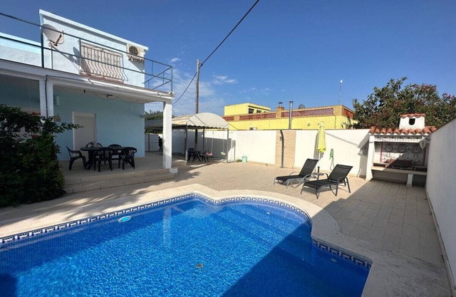 Villa Azul - Chalet CON Piscina Privada 8 Personas 300 M. Playa