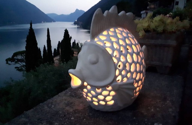 Villa am Luganersee (Provinz COMO) mit atemberaubender Aussicht