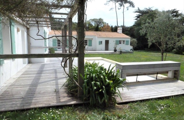 Villa Bois de la Chaise 100M Strand 13 Personen Garten 3700m2 beheizter Pool
