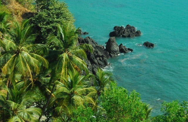 Villa am Strand von Goa
