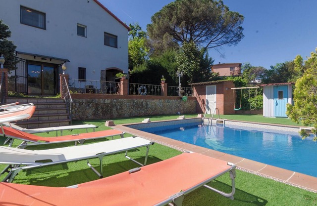 Villa Cal Roig in La Selva, Costa Brava, Girona, Catalonia, Spain