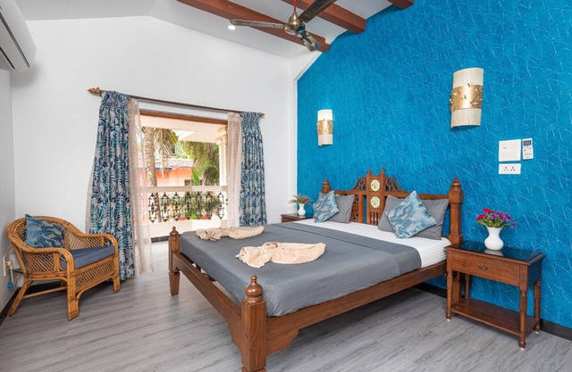 Phase 1- Familienfreundliche Villa, 2 Minuten zu Fuß zum Strand von Calangute