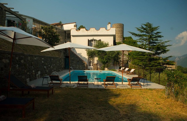 Villa Cancello del Leone in der Toskana, mit einem magischen Blick und Pool