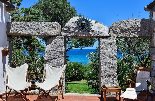 Villa 'Casa 5' mit Meerblick, privater Terrasse und Klimaanlage