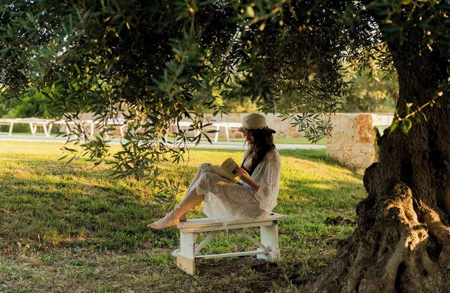 Komfortable Villa mit Garten und privatem Parkplatz im Grünen bei Monopoli