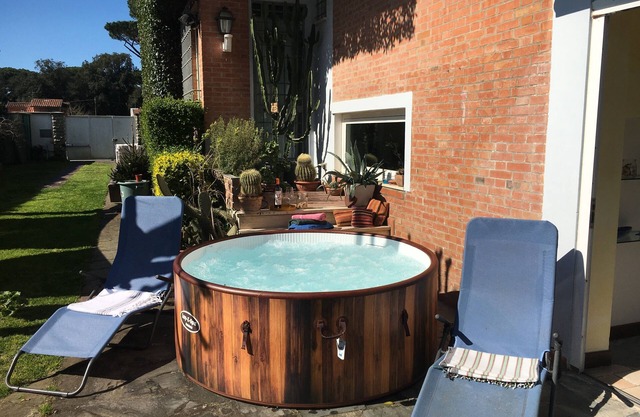 Villa Cora 250 m vom Strand mit Garten entfernt