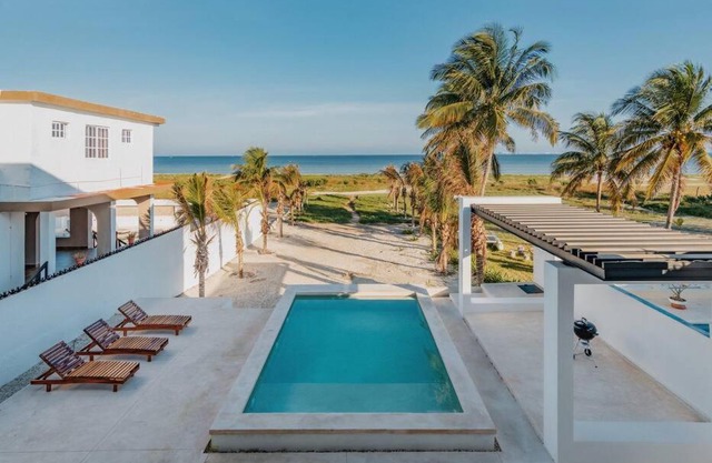 Villa de lujo frente al mar de Progreso