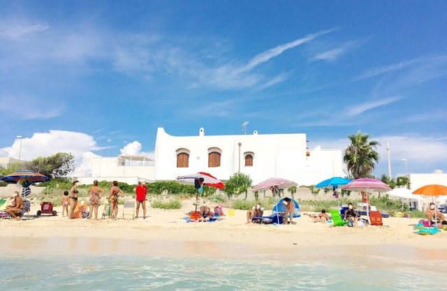 Strandvilla am Strand, 3 Zimmer mit Meerblick