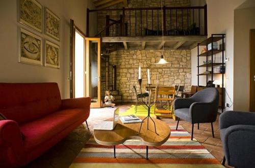 Appartement in Volterra mit Grill und Garten