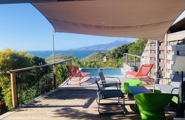 Villa Fresh&Cosy Trois-Ilets, Swimming Pool, Sea View, 3***, France