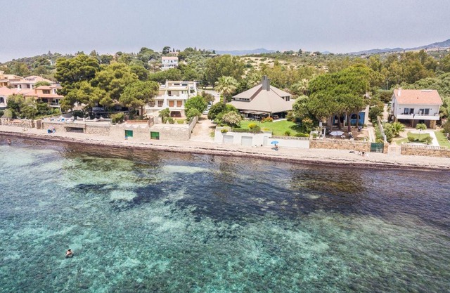 Villa fronte mare Buen Retiro, accesso diretto al mare