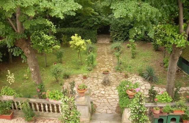 Villa Fuà mit privatem Parkblick