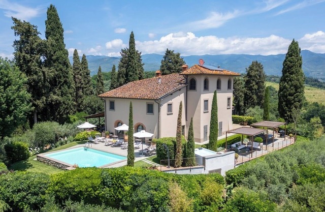 Villa il Colto In Terranuova Bracciolini, Toskana, italien