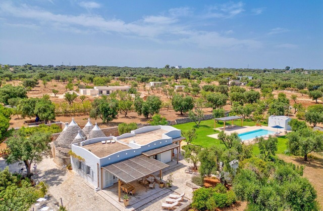 Villa in Carovigno mit 3 Schlafzimmern 6 Schlafplätzen