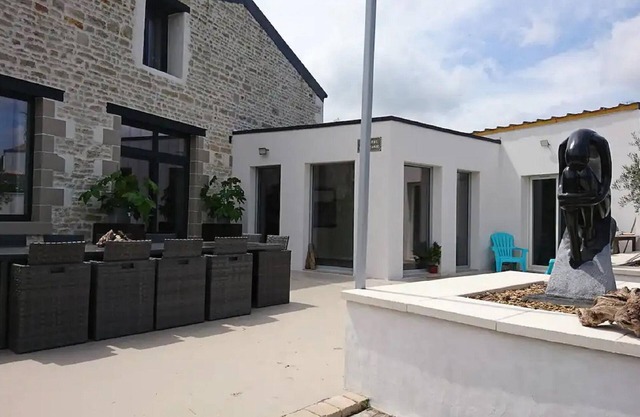 Villa La Forge in Nuaillé-d'Aunis mit Wellness