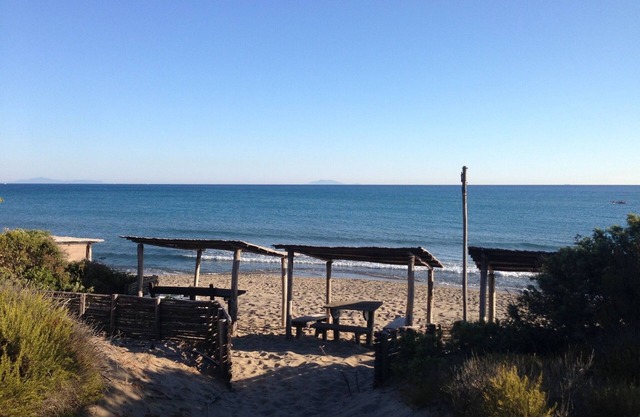Villa am Meer mit eigenem Strand und Garten