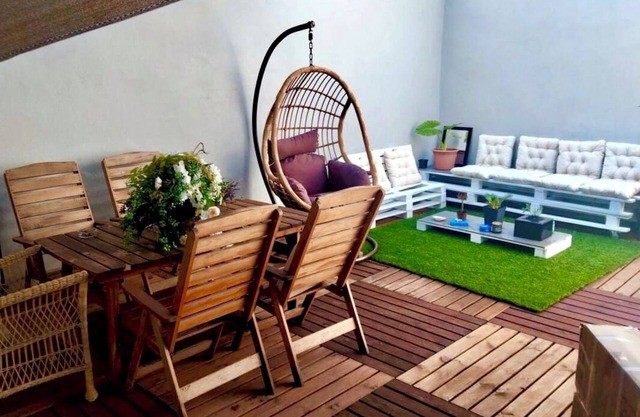 Villa - In the center of the village, beach at 3 min walking distance and private pool.