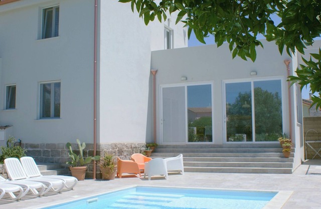 Villa im Süden von Sardinien mit Meerblick und privatem Pool