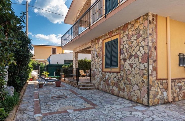 Villa in Trabia Piani 24 250 mt from the beach, opposite lido Summer