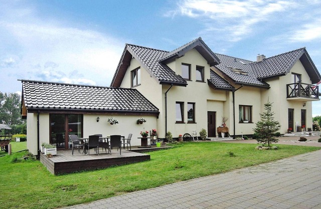 Ferienhaus in Troszyn mit Garten