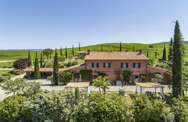 Villa in Castiglione D´Orcia mit Garten