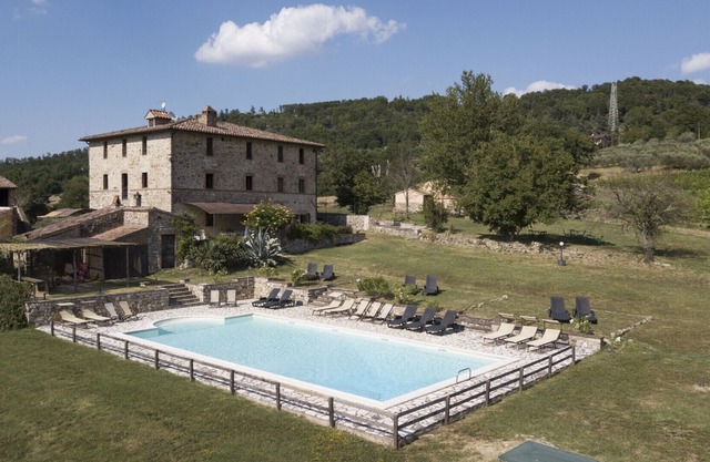 Villa La Prateria, eine Oase des Friedens zwischen Weinbergen und Olivenhainen
