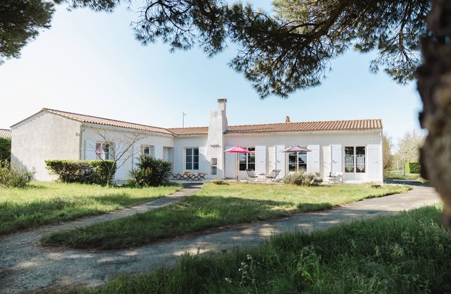 Kenavo-Villa-Villa-Ensuite Dusche-Blick aufs Meer