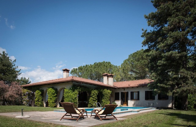 VILLA LA CIMETTA MIT PRIVATEM POOL IN DEN HÜGELN VON ASOLO LAND VON VENEDIG